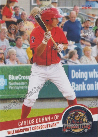 2015 Williamsport Crosscutters Carlos Duran