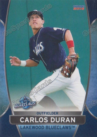 2016 Lakewood BlueClaws Carlos Duran