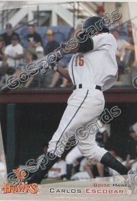 2012 Boise Hawks Carlos Escobar