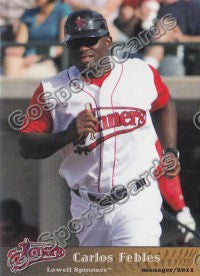 2011 Lowell Spinners Carlos Febles