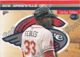 2012 Greenville Drive Carlos Febles