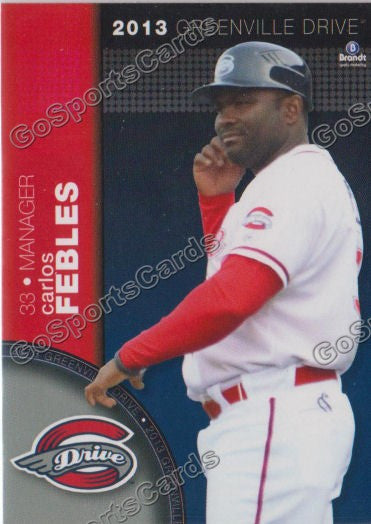 2013 Greenville Drive Carlos Febles