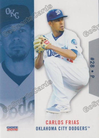 2016 Oklahoma City Dodgers Carlos Frias