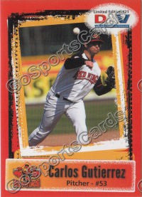 2011 Rochester Red Wings DAV Carlos Gutierrez