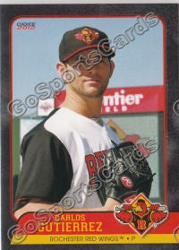 2012 Rochester Red Wings Carlos Gutierrez