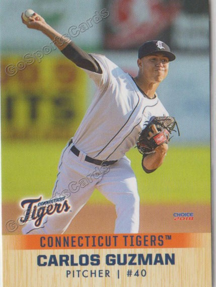 2018 Connecticut Tigers Carlos Guzman