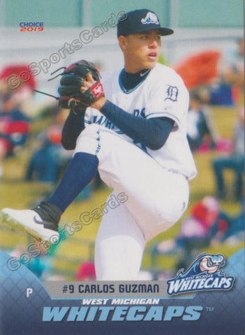 2019 West Michigan Whitecaps Carlos Guzman