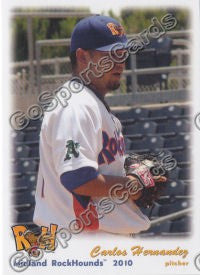 2010 Midland RockHounds Carlos Hernandez