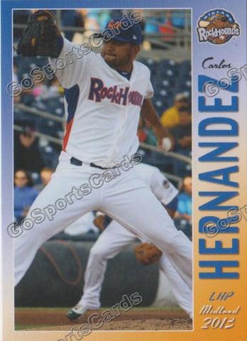 2013 Midland RockHounds Carlos Hernandez