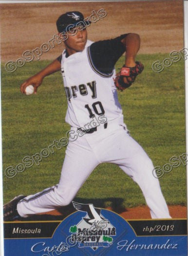 2013 Missoula Osprey Carlos Hernandez