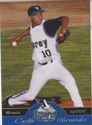 2013 Missoula Osprey Carlos Hernandez