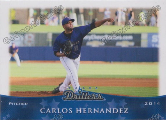 2014 Tulsa Drillers Carlos Hernandez