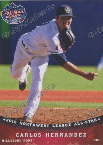 2015 Pioneer Northwest League All Star R Carlos Hernandez