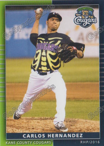 2016 Kane County Cougars Carlos Hernandez