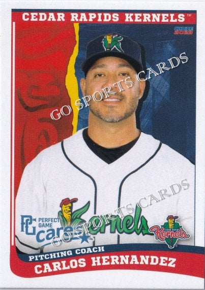 2023 Cedar Rapids Kernels Carlos Hernandez – Go Sports Cards