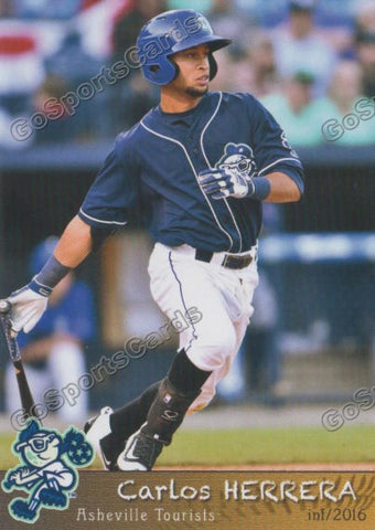 2016 Asheville Tourists Carlos Herrera