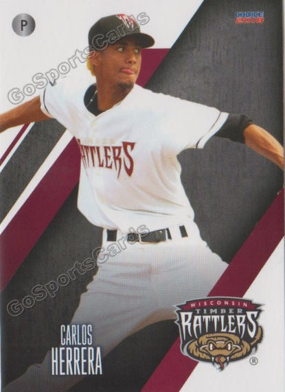 2018 Wisconsin Timber Rattlers Carlos Herrera