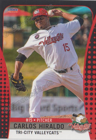 2018 Tri City ValleyCats Carlos Hiraldo