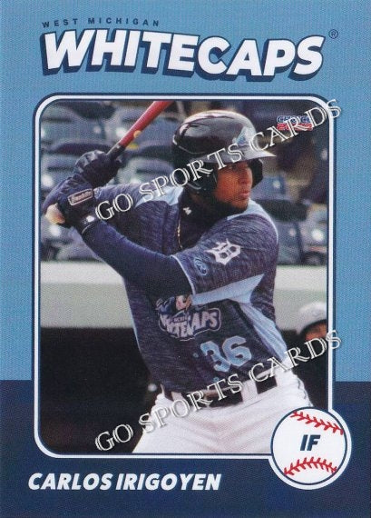 2022 West Michigan Whitecaps Carlos Irigoyen