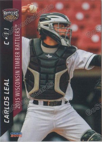 2015 Wisconsin Timber Rattlers Carlos Leal