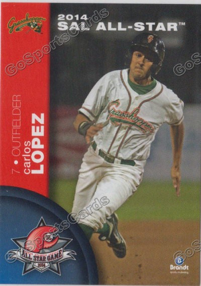 2014 South Atlantic League All Star ND Carlos Lopez