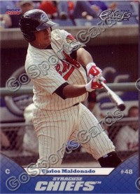 2010 Syracuse Chiefs Carlos Maldonado