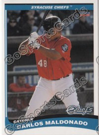 2012 Syracuse Chiefs Carlos Maldonado