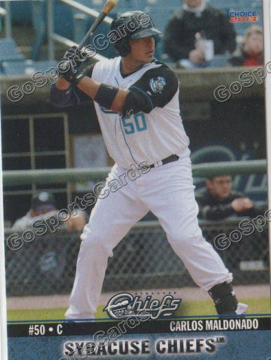 2013 Syracuse Chiefs Carlos Maldonado