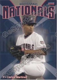 2008 Potomac Nationals Carlos Martinez