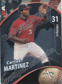 2009 Asheville Tourists DAV Carlos Martinez