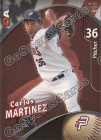 2009 Potomac Nationals DAV Carlos Martinez