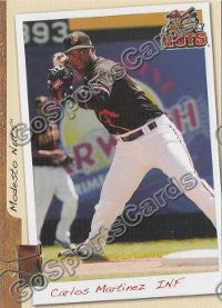 2011 Modesto Nuts Carlos Martinez