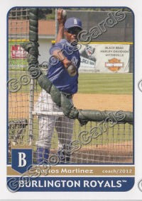 2012 Burlington Royals Carlos Martinez