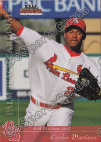 2012 Palm Beach Cardinals Carlos Martinez