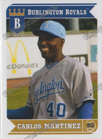 2013 Burlington Royals Carlos Martinez