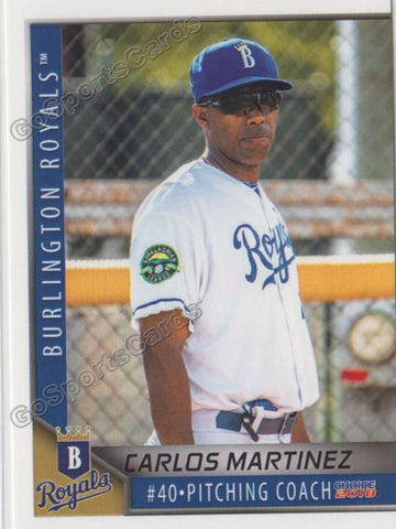 2018 Burlington Royals Carlos Martinez