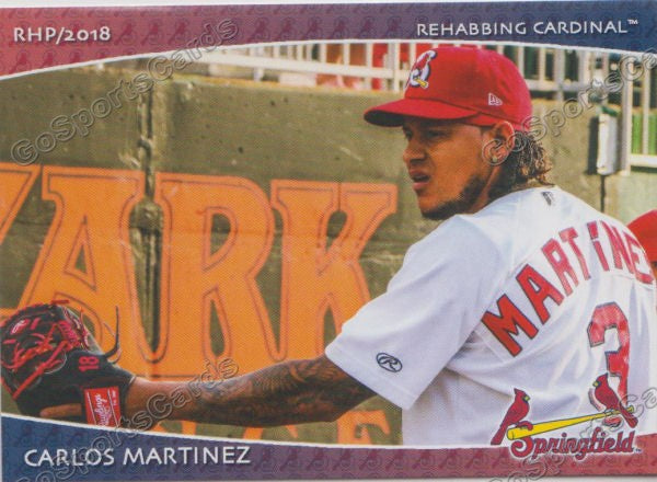 2018 Springfield Cardinals SGA Carlos Martinez