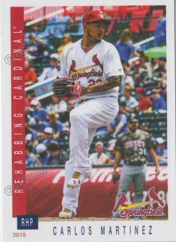 2019 Springfield Cardinals SGA Carlos Martinez