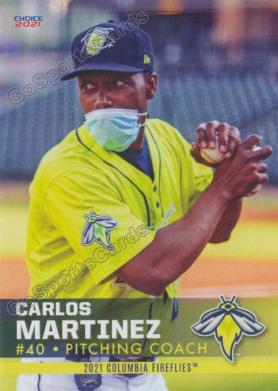 2021 Columbia Fireflies Carlos Martinez