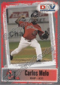 2011 Hickory Crawdads DAV Carlos Melo
