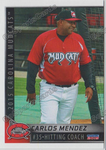 2015 Carolina MudCats Carlos Mendez
