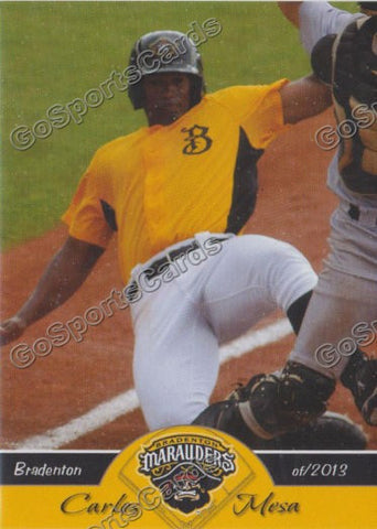 2013 Bradenton Marauders Carlos Mesa