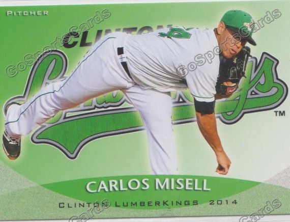 2014 Clinton LumberKings Carlos Misell