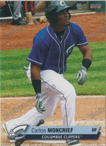 2015 Columbus Clippers Carlos Moncrief