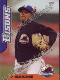 2009 Buffalo Bisons Carlos Muniz