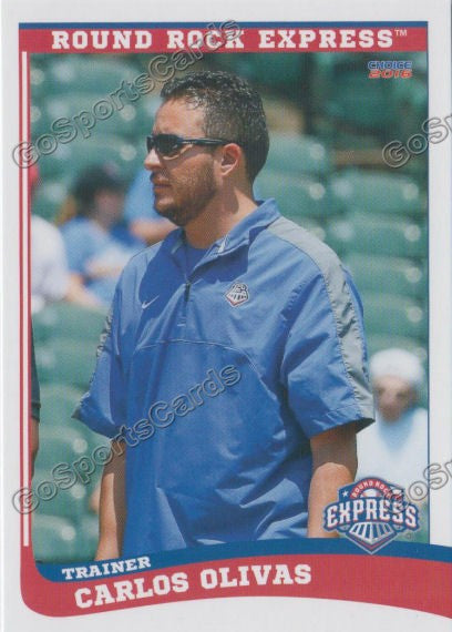 2016 Round Rock Express Carlos Olivas