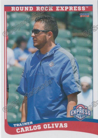 2016 Round Rock Express Carlos Olivas