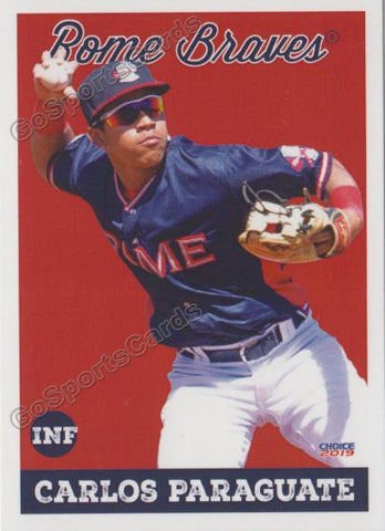 2019 Rome Braves Carlos Paraguate