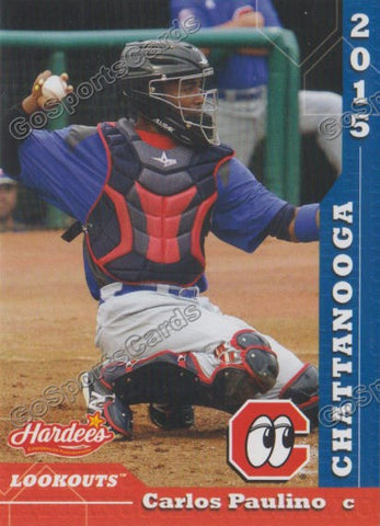 2015 Chattanooga Lookouts Carlos Paulino