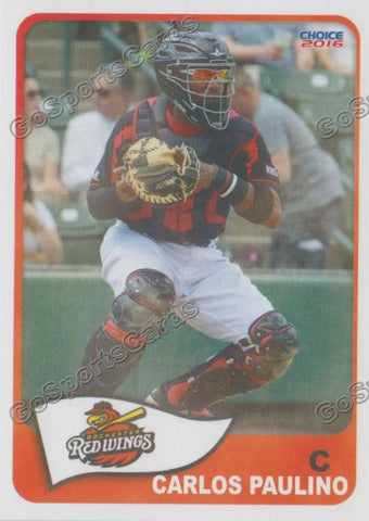 2016 Rochester Red Wings Carlos Paulino